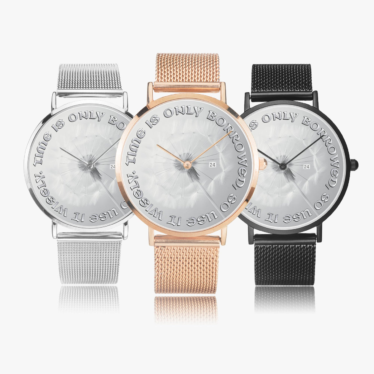 Meaningful Timepieces: Clocks and Watches - Affirmations and Gratitudes 