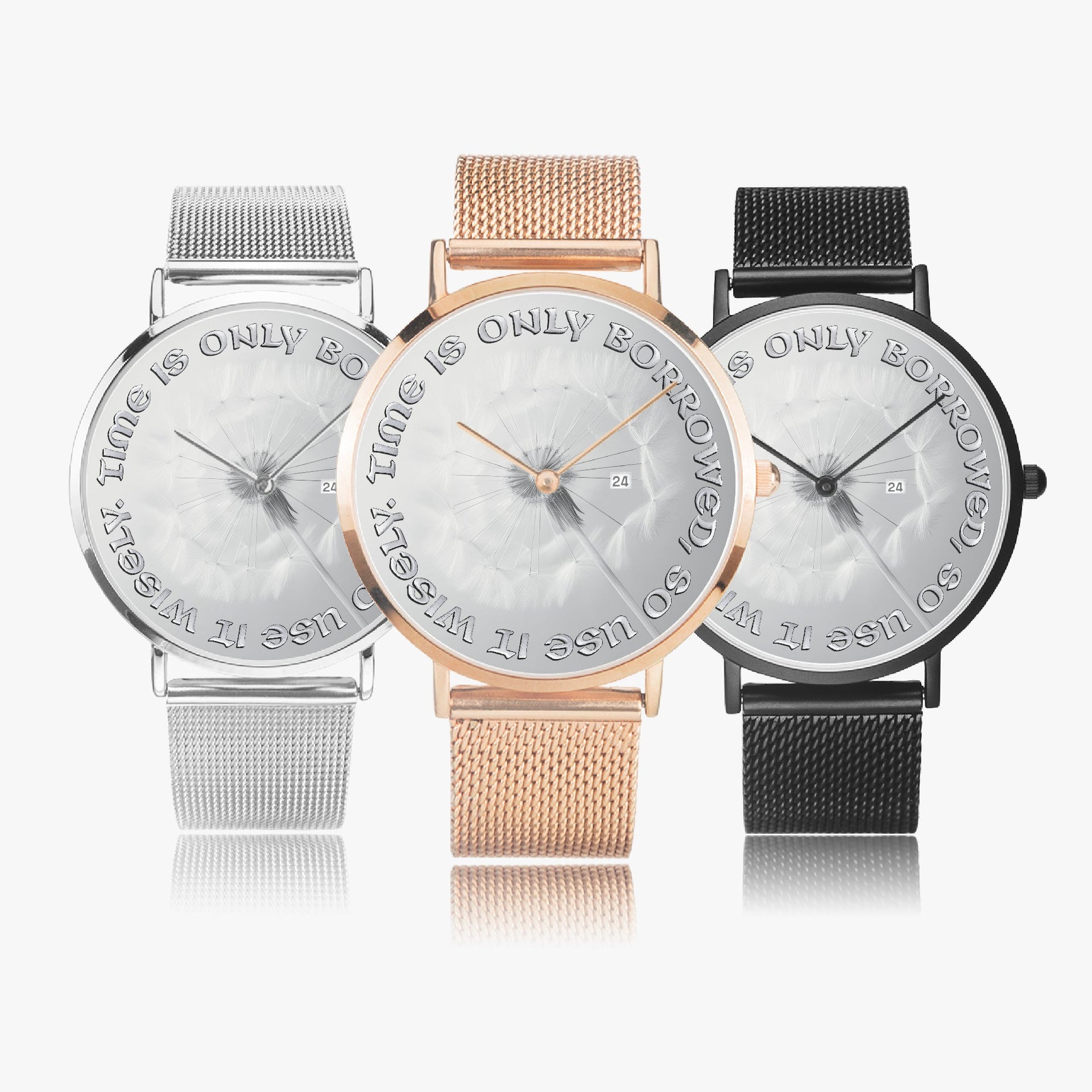 Meaningful Timepieces: Clocks and Watches - Affirmations and Gratitudes 