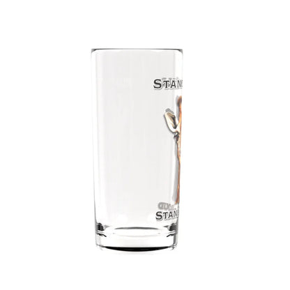 Stand Tall Giraffe Highball Glass - Affirmations and Gratitudes 