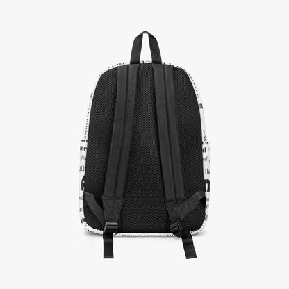 "I Am" Positive Affirmations All-over-print Canvas Backpack - Affirmations and Gratitudes 