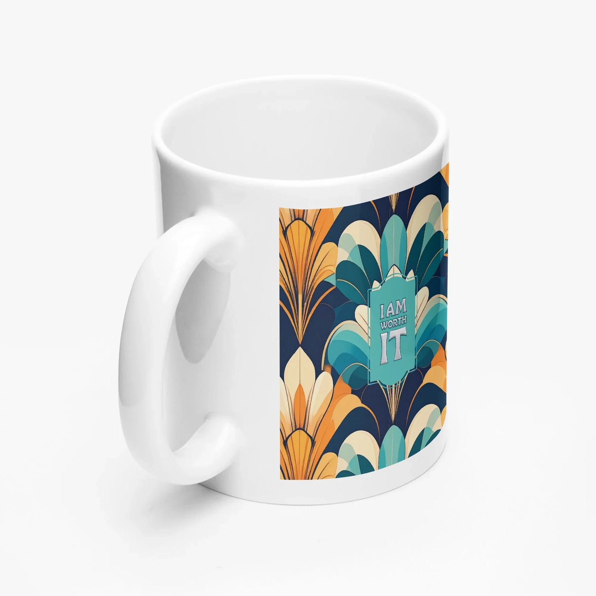 I am Worth It Positive Affirmation Mug -11oz - Affirmations and Gratitudes 