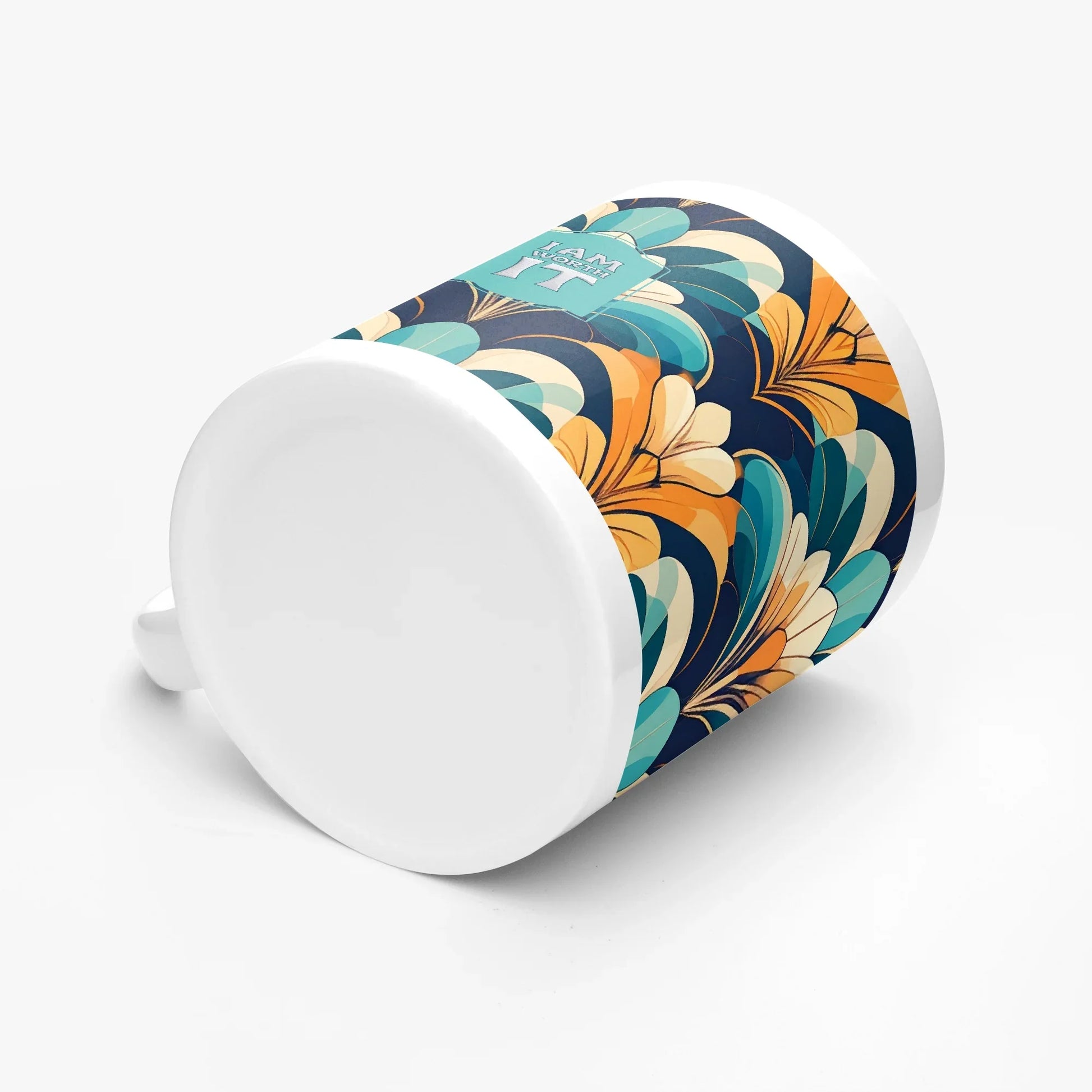 I am Worth It Positive Affirmation Mug -11oz - Affirmations and Gratitudes 