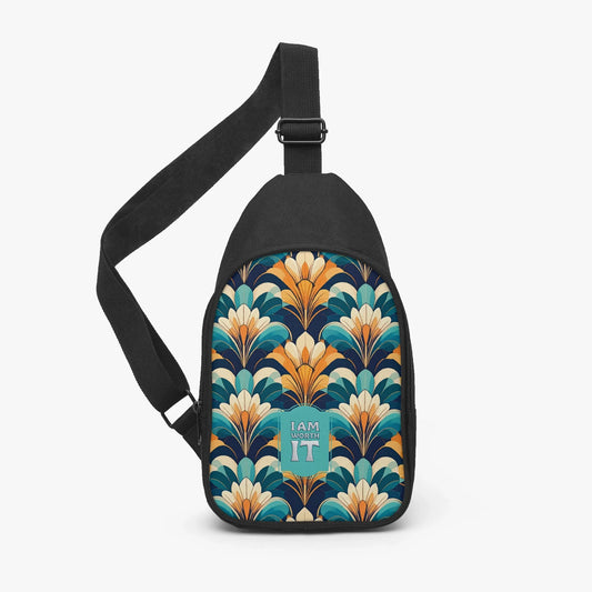 I Am Worth It Positive Affirmation Cross-body Bag - Affirmations and Gratitudes 