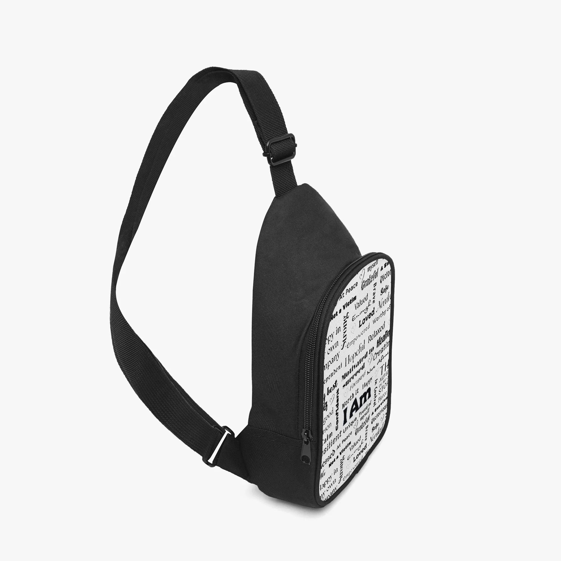 "I Am" Positive Affirmations Cross-body Bag - Affirmations and Gratitudes 