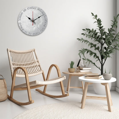 Motivational Quote Wall Clock