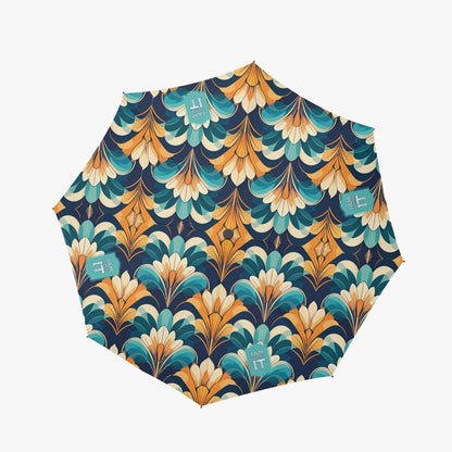 I Am Worth It Positive Affirmation Automatic Umbrella with UV protection - Affirmations and Gratitudes 