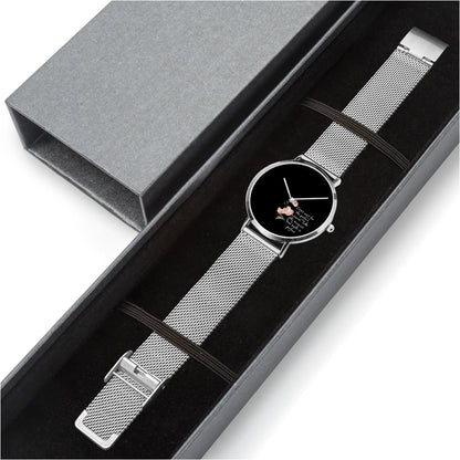 Perfect Moment Inspirational Ultra-thin Watch - Quartz - Affirmations and Gratitudes 