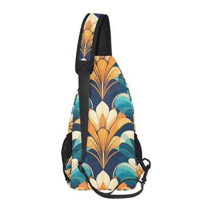 I am Worth it All over print Cross Body Bag - Empowering Design - Affirmations and Gratitudes 