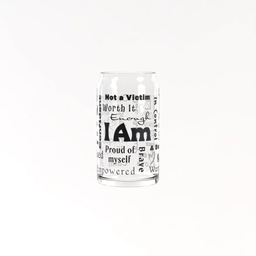 Positive Affirmations Can Glass - Affirmations and Gratitudes 