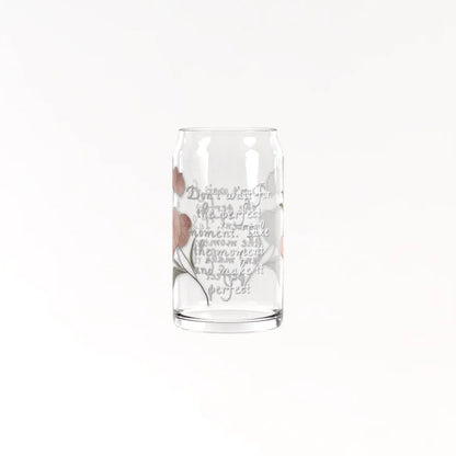 Perfect Moment Can Glass - Affirmations and Gratitudes 