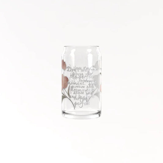 Perfect Moment Can Glass - Affirmations and Gratitudes 