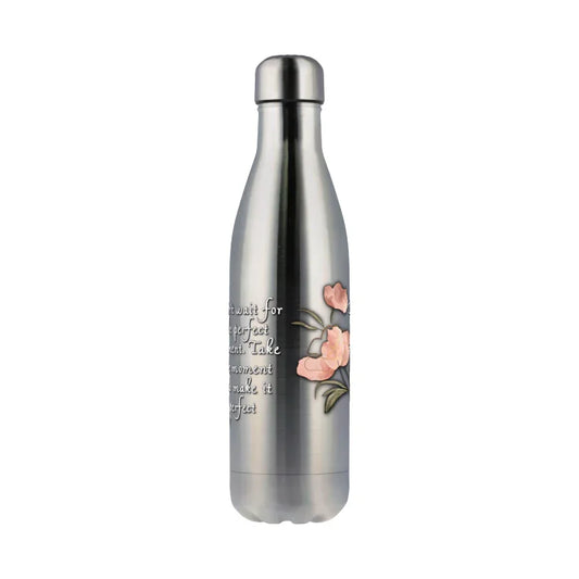 Perfect Moment Classic 50cl Thermos Aluminium Bottle - Affirmations and Gratitudes 