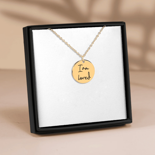 Positive Affirmations Coin Necklace: Products for Positivity - Affirmations and Gratitudes 