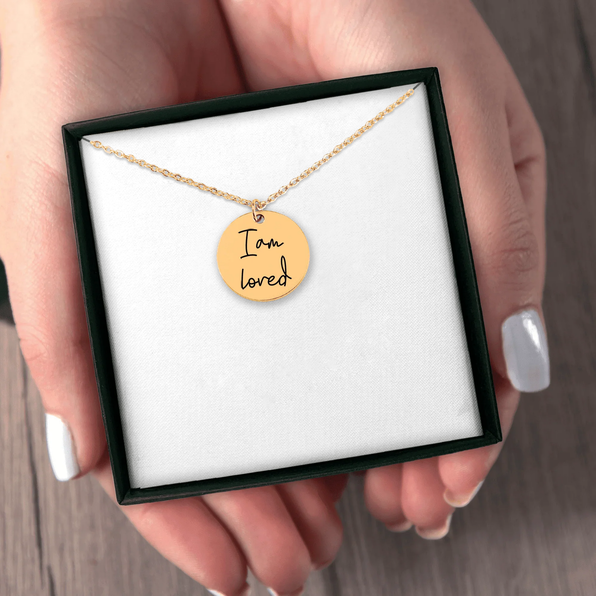 Positive Affirmations Coin Necklace: Products for Positivity - Affirmations and Gratitudes 