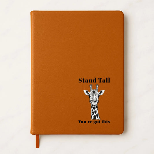 You've Got This Giraffe Premium Engraved Journal (A5) - Affirmations and Gratitudes 