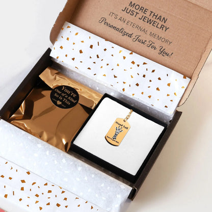 You've Got This Giraffe Tag Keychain - Affirmations and Gratitudes 