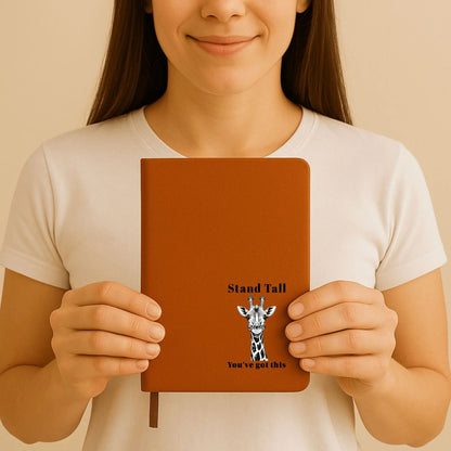 You've Got This Giraffe Premium Engraved Journal (A5) - Affirmations and Gratitudes 