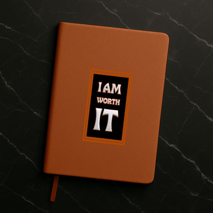 I am Worth It Premium Engraved Notebook (A5)