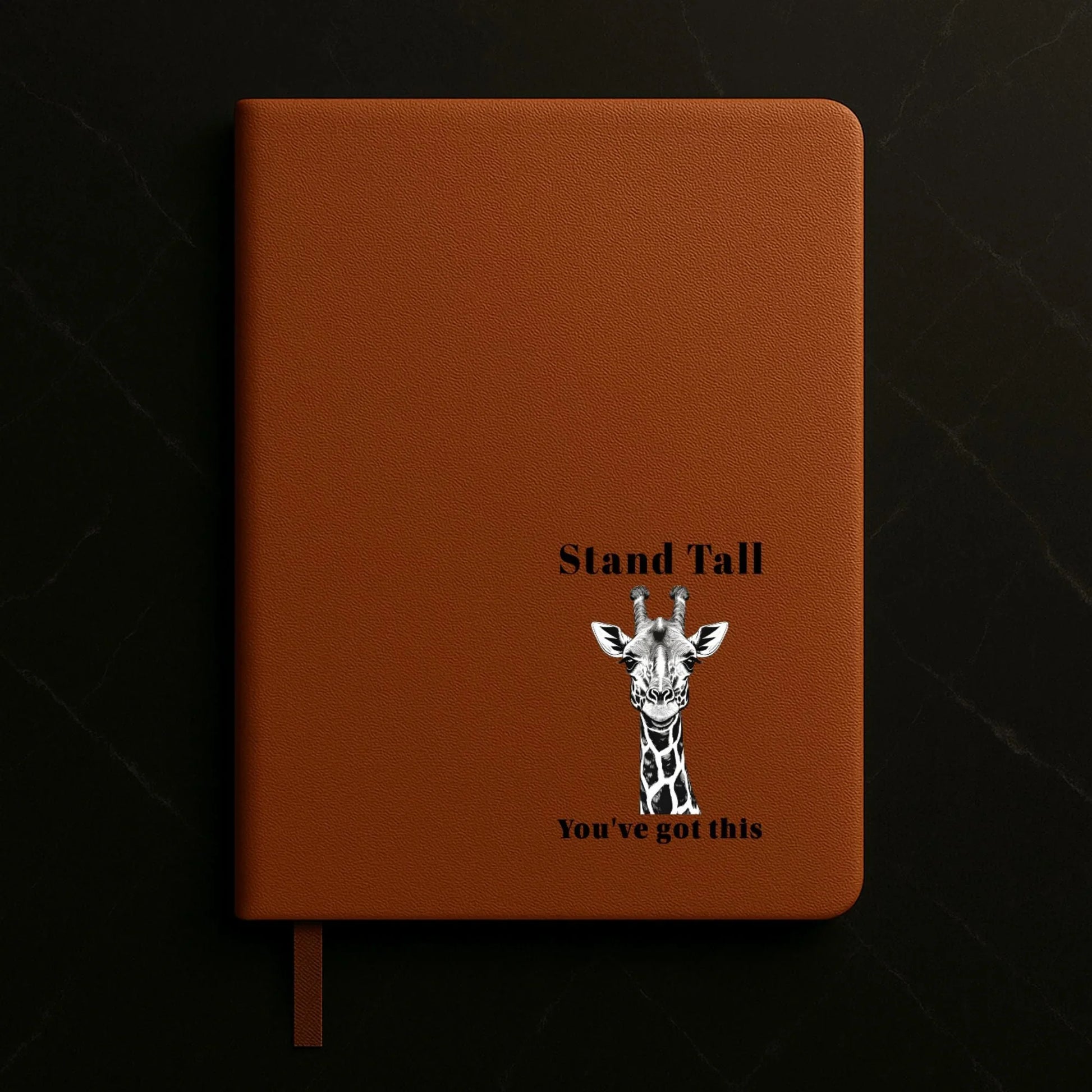 You've Got This Giraffe Premium Engraved Journal (A5) - Affirmations and Gratitudes 