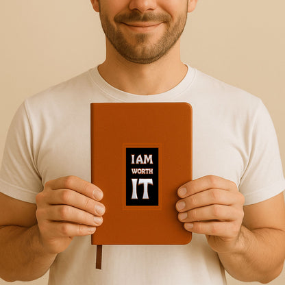 I am Worth It Premium Engraved Notebook (A5)