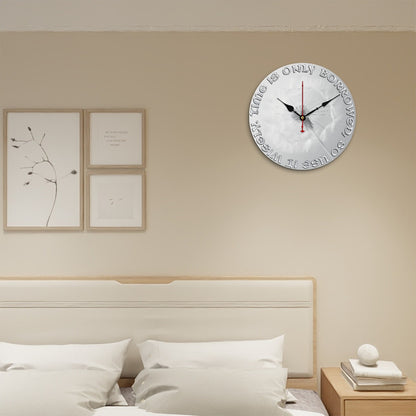Motivational Quote Wall Clock
