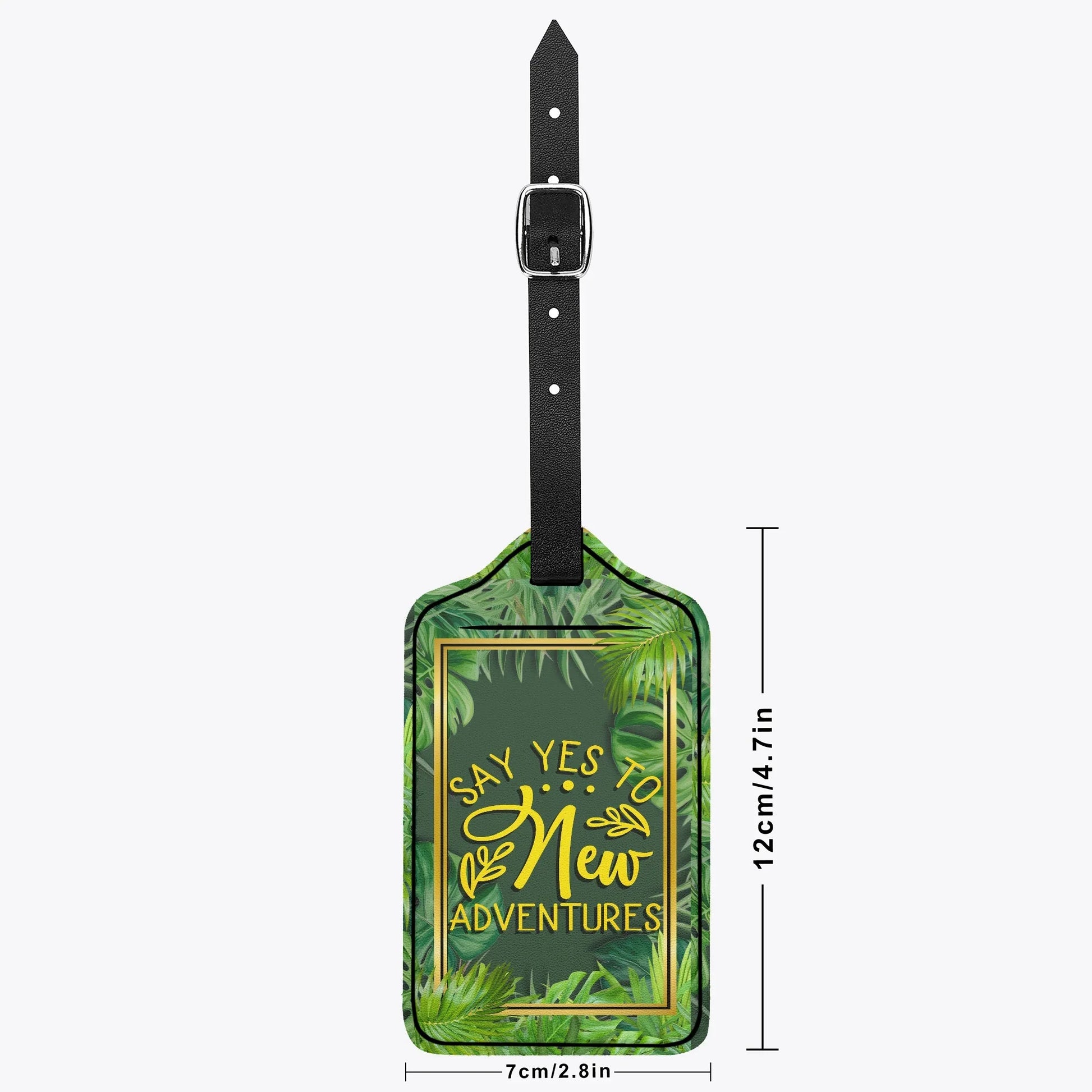 Say Yes Luggage Tag - Affirmations and Gratitudes 