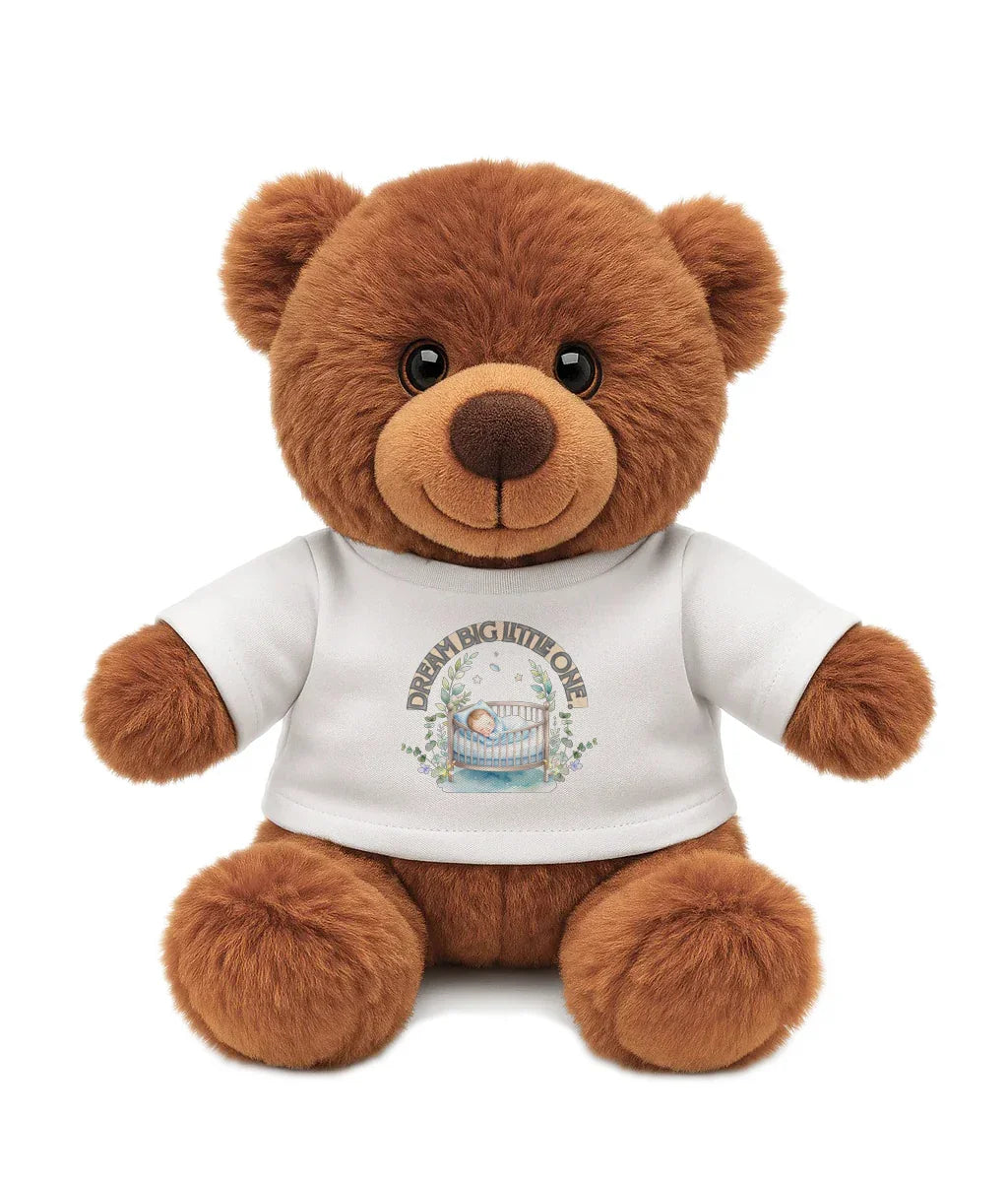 Dark Brown Teddy Bear Personalised Gift - Affirmations and Gratitudes 