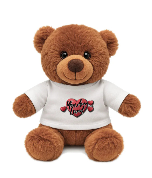The Gift of Love: Super-Soft Teddy Bear You Are Loved - Affirmations and Gratitudes 