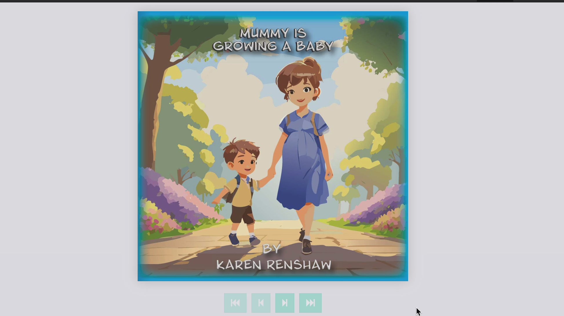 video of childs activity book