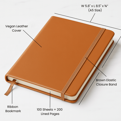 I am Worth It Premium Engraved Notebook (A5)